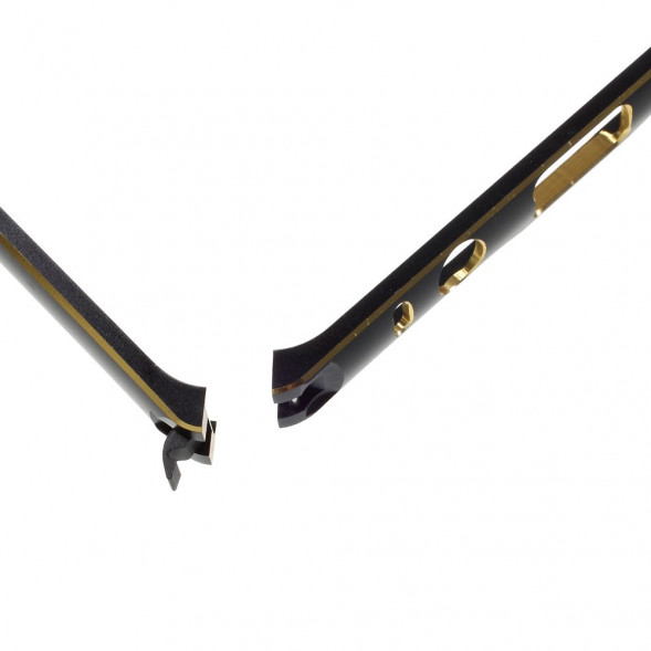 Алюминиевый бампер для Samsung Galaxy A9 (2016) (Черный)