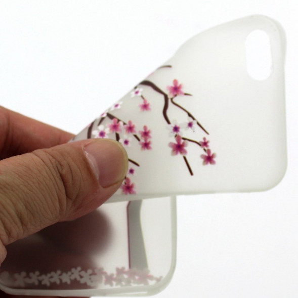 Светящийся в темноте чехол для iPhone 6, 6S (Дерево)