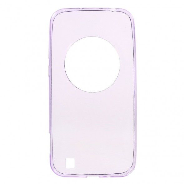 TPU Чехол накладка для Asus Zenfone Zoom ZX551ML, ZX550ML (Фиолетовый)