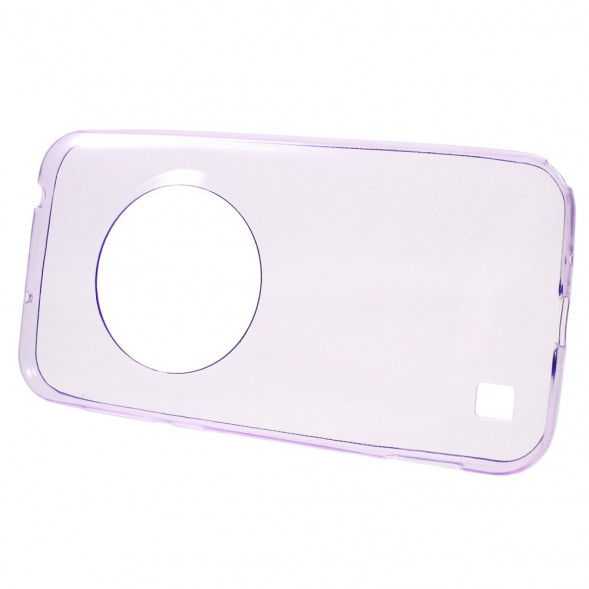 TPU Чехол накладка для Asus Zenfone Zoom ZX551ML, ZX550ML (Фиолетовый)