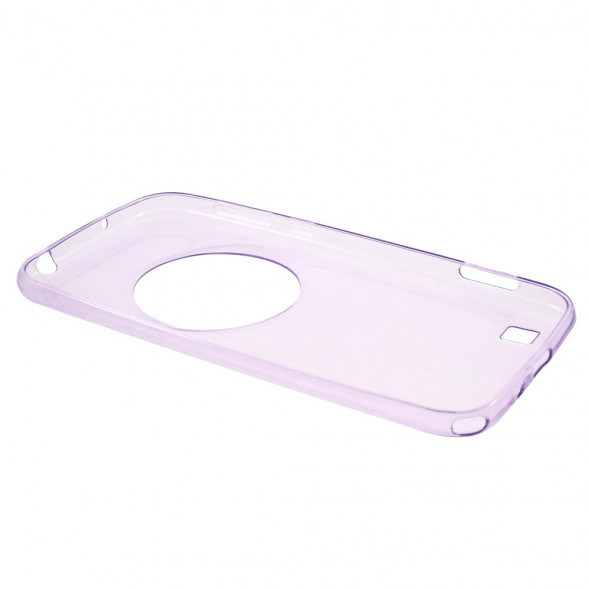 TPU Чехол накладка для Asus Zenfone Zoom ZX551ML, ZX550ML (Фиолетовый)