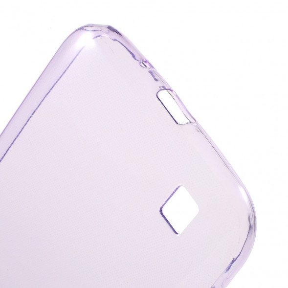 TPU Чехол накладка для Asus Zenfone Zoom ZX551ML, ZX550ML (Фиолетовый)