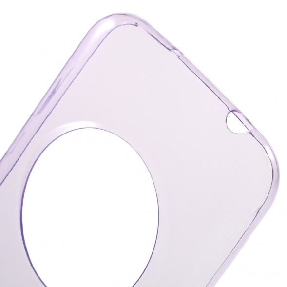 TPU Чехол накладка для Asus Zenfone Zoom ZX551ML, ZX550ML (Фиолетовый)