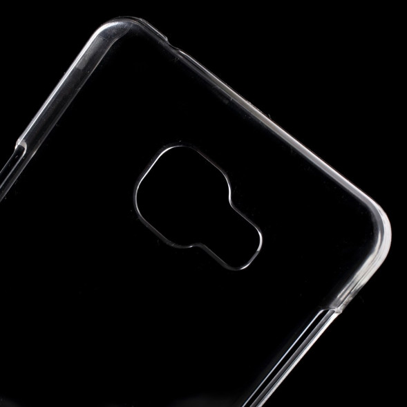 Прозрачный пластиковый чехол накладка для Samsung Galaxy A7 (2016) SM-A710F