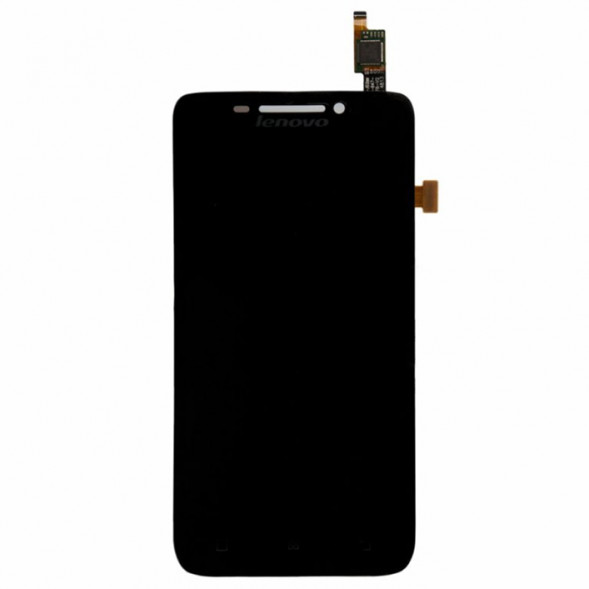 Дисплей для Lenovo S650 в сборе с тачскрином (Черный)