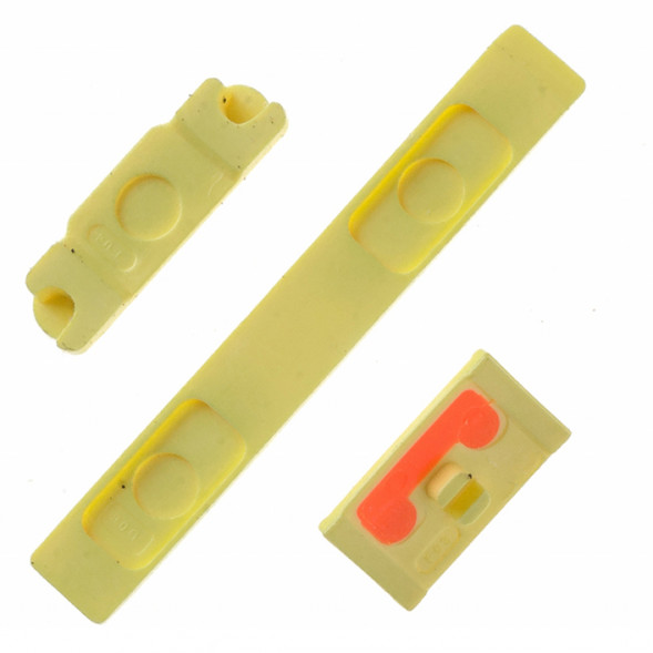 Кнопки для iPhone 5C громкости, включения, вибрации (Желтый)