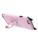 Чехол Moustach Cat с кольцом для iPhone 6, 6s (розовый)