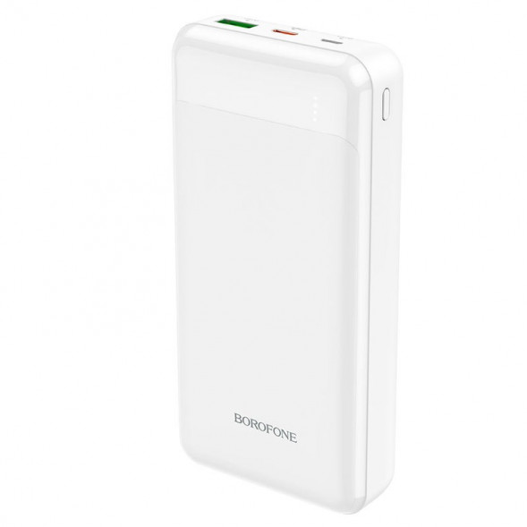 Портативный аккумулятор Borofone BJ19A Incredible PD20W QC3.0 20000mAh (Белый)