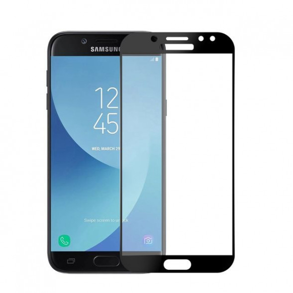 Защитное стекло 3D для Samsung Galaxy J3 2017 J330 (черный)