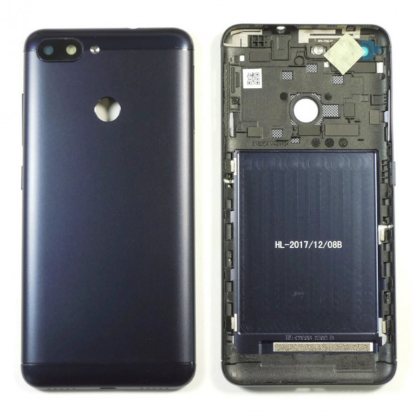 Задняя крышка корпус для Asus ZB570TL ZenFone Max Plus (Черный)