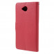 Чехол книжка с визитницей для Microsoft Lumia 650 (Красный)