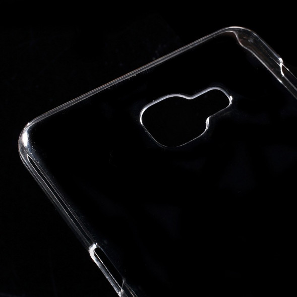 Прозрачный пластиковый чехол накладка для Samsung Galaxy A9 (2016)