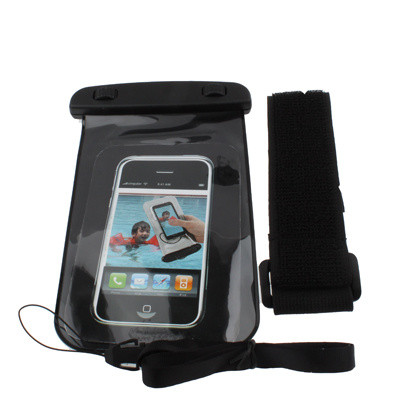 Спортивный водонепроницаемый чехол 150х95мм. Для iPhone 7 (C креплением на руку)