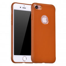 Силиконовый чехол HOCO Juice Series для iPhone 7 (Коричневый)
