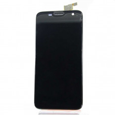 Дисплей для Alcatel OT-6012D, OT-6012X (Idol Mini) с тачскрином в рамке (Черный)