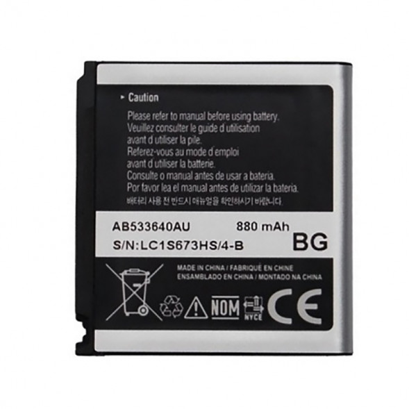 Аккумулятор Samsung AB533640AU для S3600, C3310, S5520, F260, G400, G600, J770