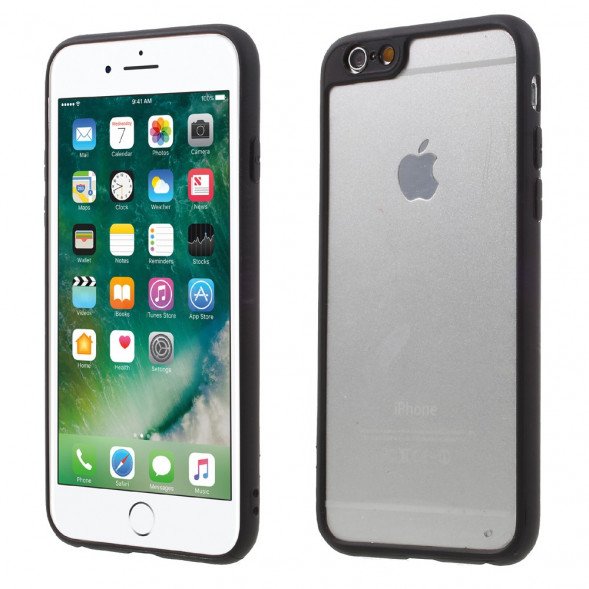 Ультратонкий бампер - чехол для iPhone 6, 6S (черный)