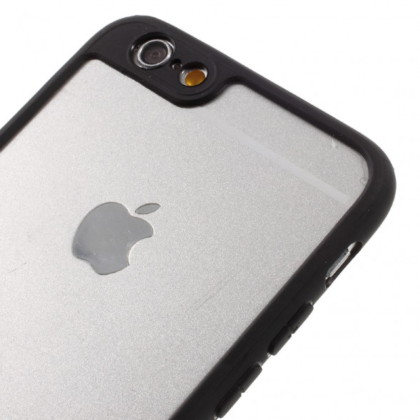 Ультратонкий бампер - чехол для iPhone 6, 6S (черный)