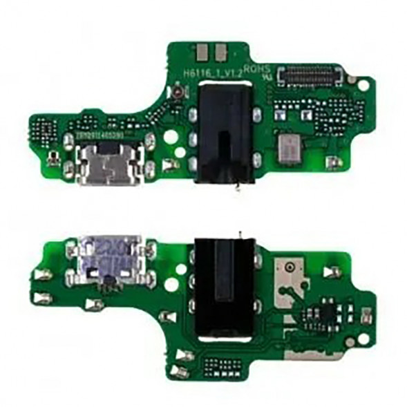 Шлейф для Tecno Spark 5 Air, Spark 6 Go, Pouvoir 4 плата на разъем зарядки, разъем гарнитуры, микрофон