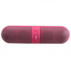 Колонка портативная Feats Bluetooth FM, USB, microSD (розовый)