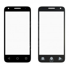 Стекло для переклейки на Alcatel OT4027D PIXI 3 (4.5) (черный)