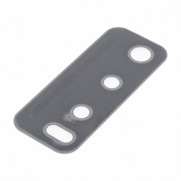 Стекло задней камеры для Vivo Y20 (без рамки) (Черный)