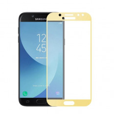 Защитное стекло 3D для Samsung Galaxy J3 2017 J330 (золото)