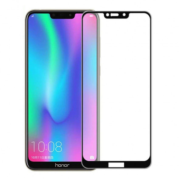 Защитное стекло 3D для Huawei Honor 8C (черный)