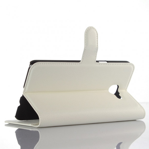 Чехол книжка с визитницей для Samsung Galaxy A9 (2016) (Белый)