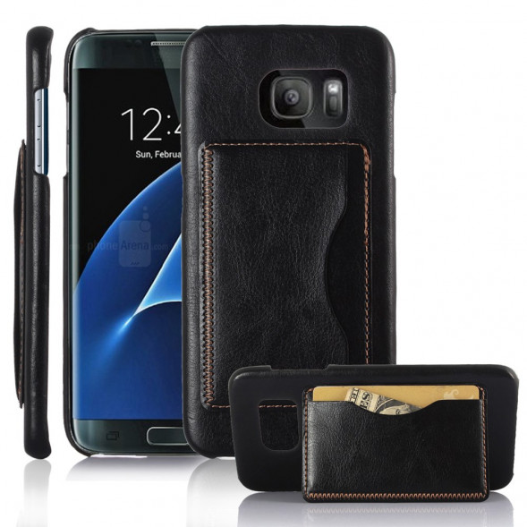 Чехол с подставкой для Samsung Galaxy S7 Edge G935 (Черный)
