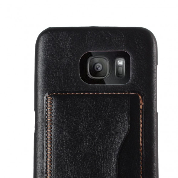 Чехол с подставкой для Samsung Galaxy S7 Edge G935 (Черный)