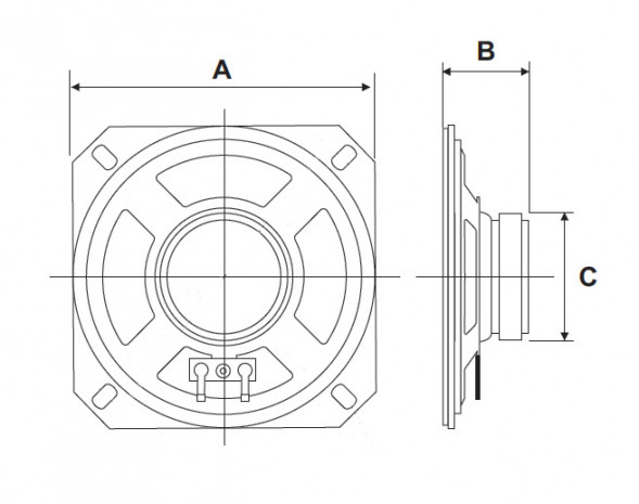 YD103-12 10W 8ohm Динамик