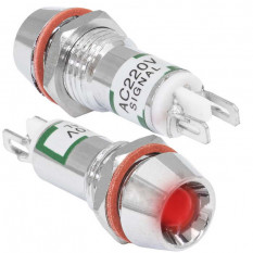 Светодиодная лампочка в корпусе L-616-R 220v (10mm)