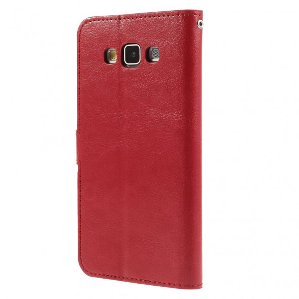 Чехол с визитницей для Samsung Galaxy A7 A700F (красный)