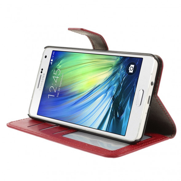 Чехол с визитницей для Samsung Galaxy A7 A700F (красный)