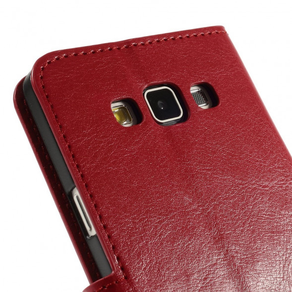Чехол с визитницей для Samsung Galaxy A7 A700F (красный)