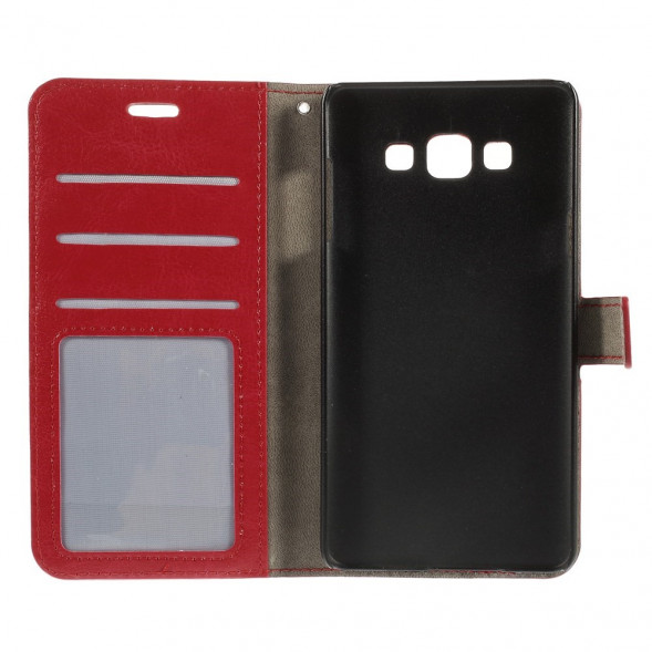 Чехол с визитницей для Samsung Galaxy A7 A700F (красный)