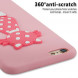 3D TPU Чехол с кошечкой для  iPhone 6S Plus / 6 Plus (Розовый)