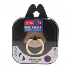 Держатель на руку Remax Lips для смартфона металл на липучке (золото)