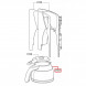 12014693 Колба стеклянная для кофеварок Bosch TKA6A041/01, TKA6A041/02, TKA6A041/03, TKA6A041/04