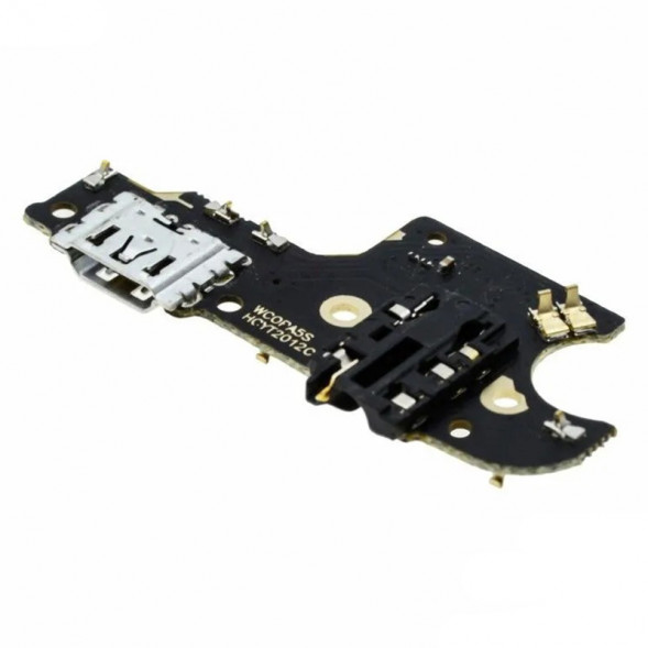 Шлейф для OPPO A5s плата на разъем зарядки, разъем гарнитуры, микрофон
