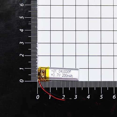 31X10x5mm 3.7V 180mAh Литий-полимерный аккумулятор