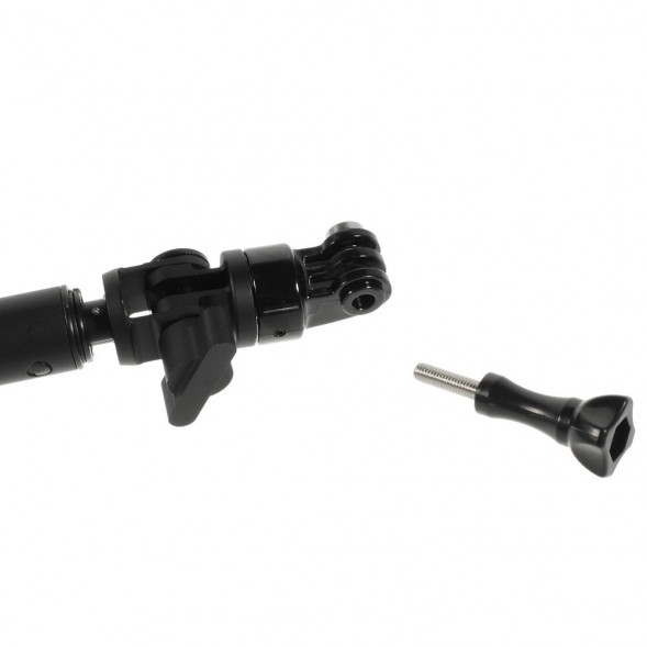 Выдвижной, ручной монопод с адаптером для штатива камеры GoPro