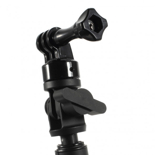 Выдвижной, ручной монопод с адаптером для штатива камеры GoPro
