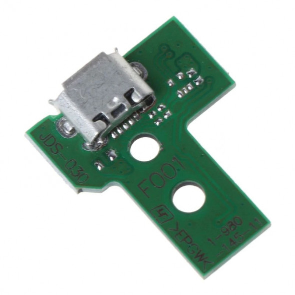 Разъем зарядки для джойстика PS4 на плате со шлейфом 12pin