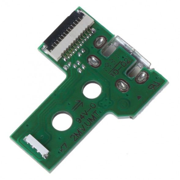 Разъем зарядки для джойстика PS4 на плате со шлейфом 12pin