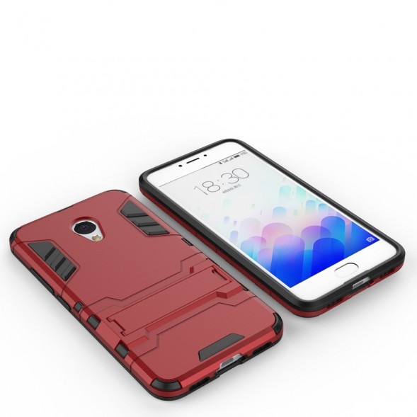 Чехол накладка Duty Armor для Meizu M3 Note (красный)