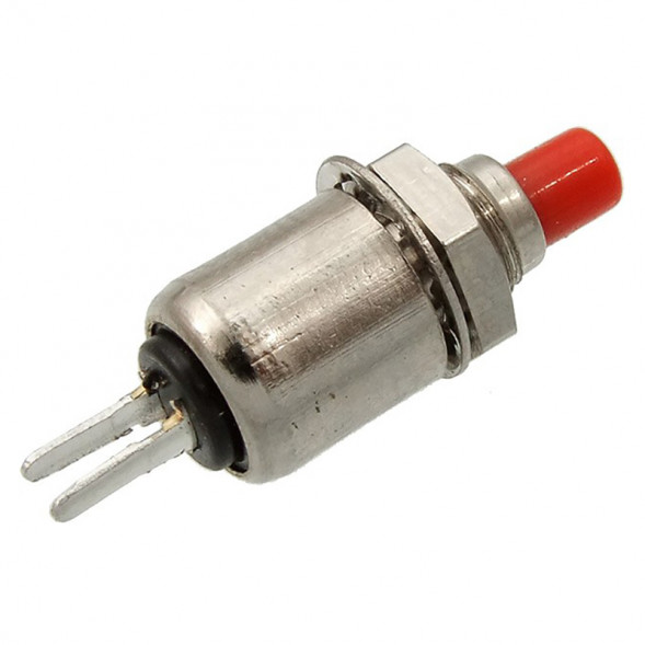 DS-448 ON-(ON) Переключатель кнопочный (красный)