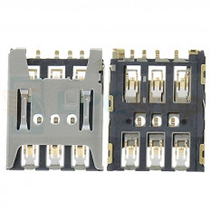Коннектор SIM Alcatel OT-5085D, OT-5046D, OT-5047D, Motorola Moto C Plus