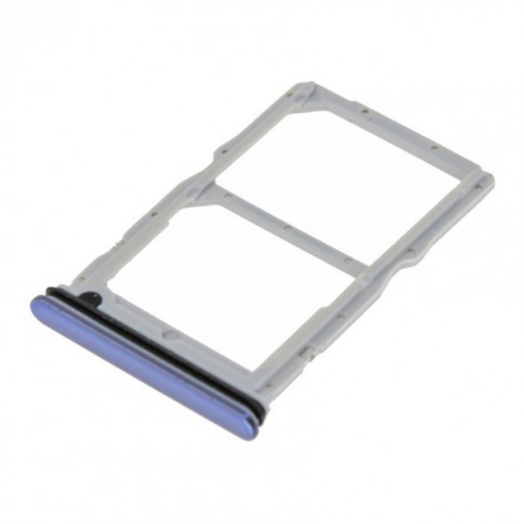 Держатель сим карты лоток для Huawei Honor 30S (CDY-NX9A), Nova 7 SE (CDY-AN00) (Фиолетовый)